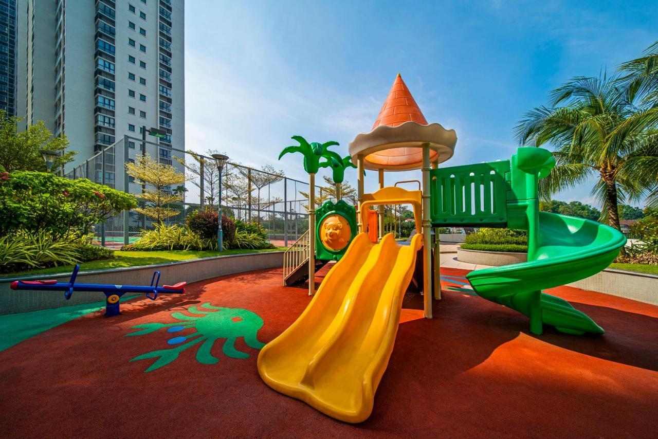ジョホールバルScenic Country Garden Danga Bay By Lions Bayアパートメント エクステリア 写真